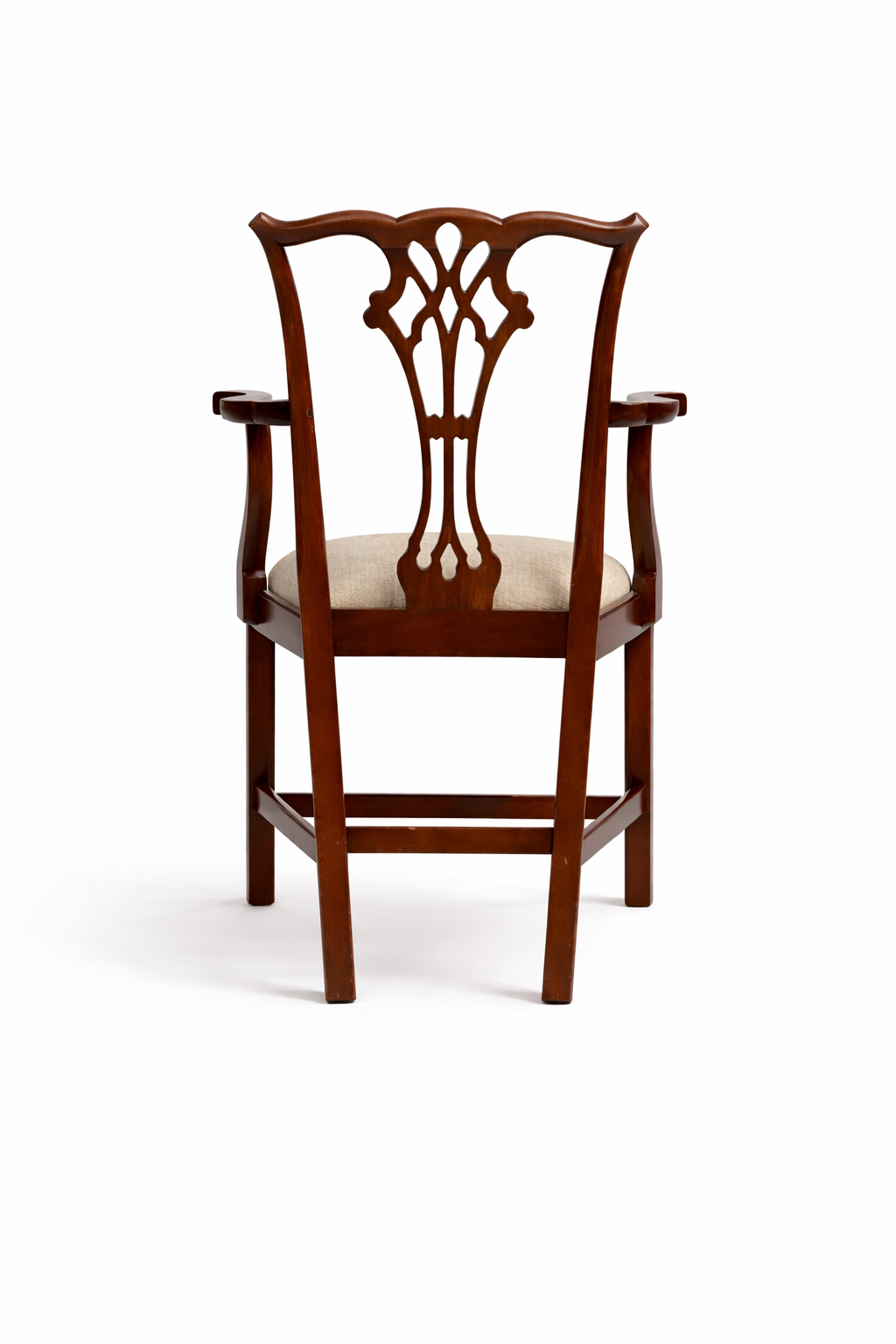 Georgian-Style Armchairs — Mahogany, c.1900 (Set of 4)