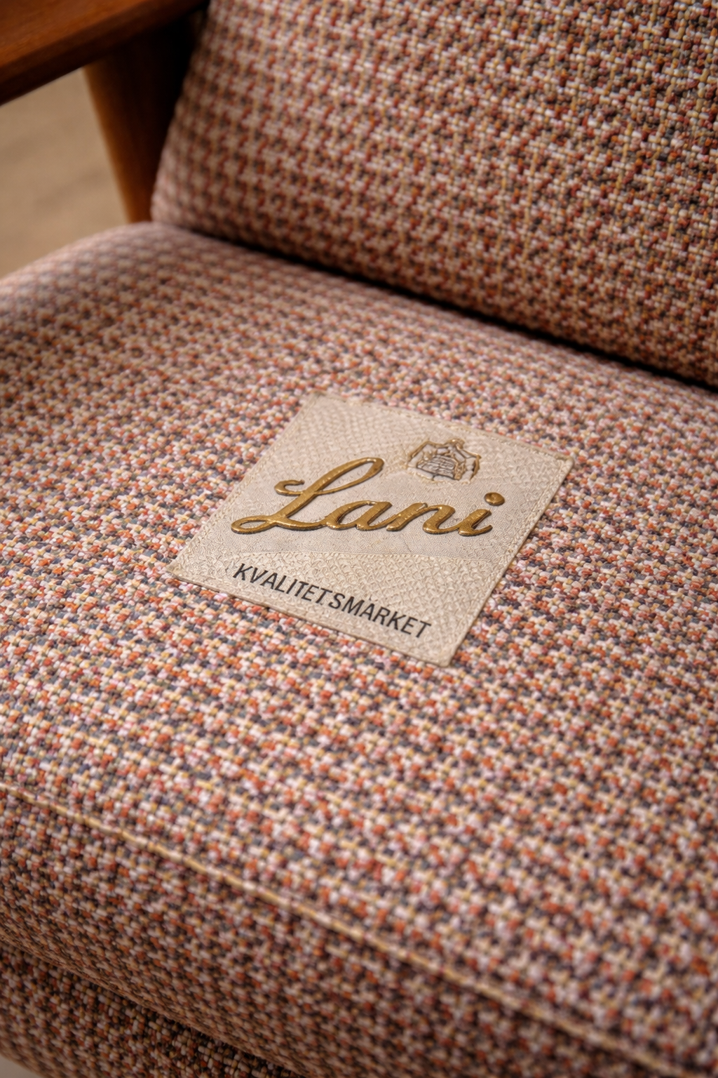Lani Armchair & Footstool — Teak, 1960s